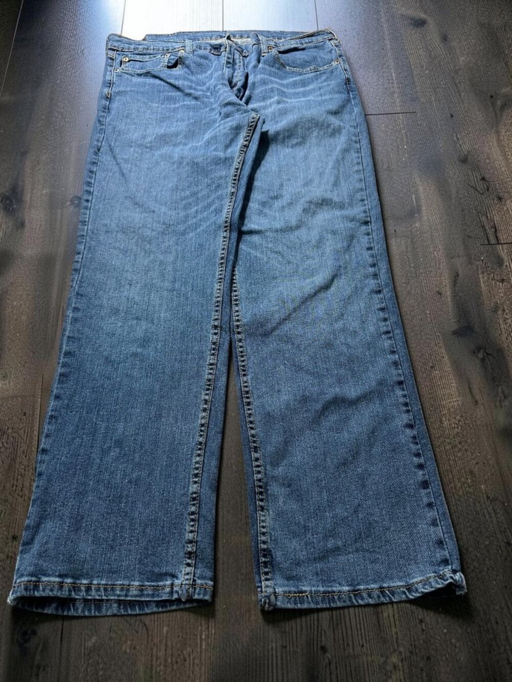 Levi’s 559 Jeans Men’s 38x32 Blue Solid Relaxed Y2K